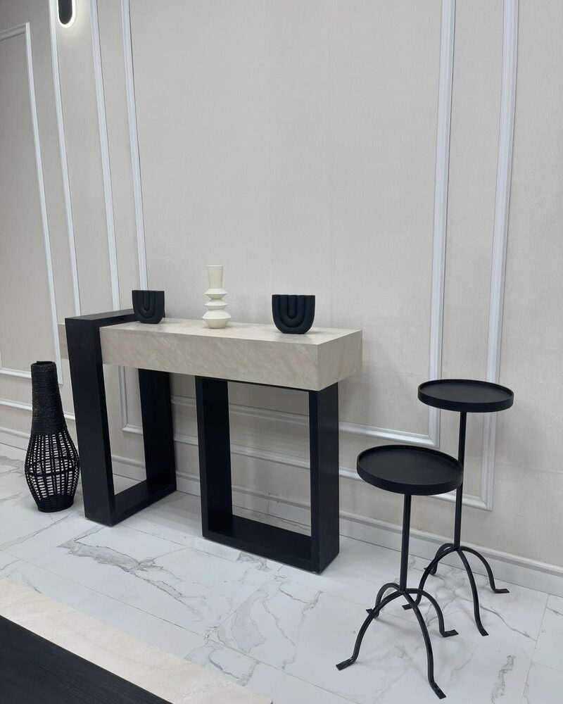 Khung chân kệ console thép sơn tĩnh điện - ảnh 2